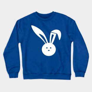 Minimal Bunny Rabbit Crewneck Sweatshirt